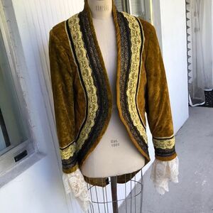 Velvet Renaissance Coat with tails